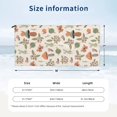 thumbnail image 4 of KLL Forest Mushrooms Insects Microfiber Beach Towel Fast Drying,Extra Large 27.5"x55" Sand Free Beach Towel Super Lightweight Towels, 4 of 5