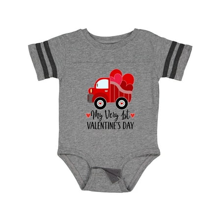 

Inktastic 1st Valentines Day Outfit Boy Gift Baby Boy Bodysuit