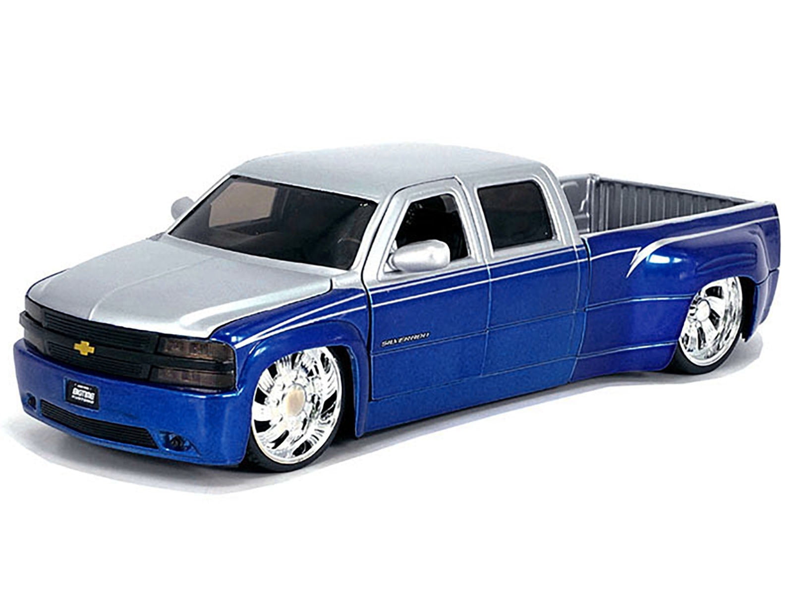 ミニカー 1999 CHEVY SILVERADO DOOLEY 1999 Chevrolet Silverado Dooley Pickup Truck Matt Grey 