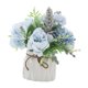 thumbnail image 5 of Artificial Flor Simulación Seda coración Hogar Rosa+Flor De Artificial Simulación Seda Decoración Hogar Azul SM SunniMix none, 5 of 7