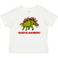 thumbnail image 3 of Inktastic Santa-Saurus Christmas Dinosaur Boys or Girls Baby T-Shirt, 3 of 5