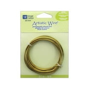 Artistic Wire 12Ga Tarnish Resistant Brass 10ft