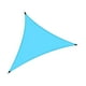 thumbnail image 1 of Triangle Sun Shades Vail Tinking de refugio triangular Bloque de luz solar para el jardín al aire libre Patio trasero Estacionamiento del césped Azul, 1 of 8