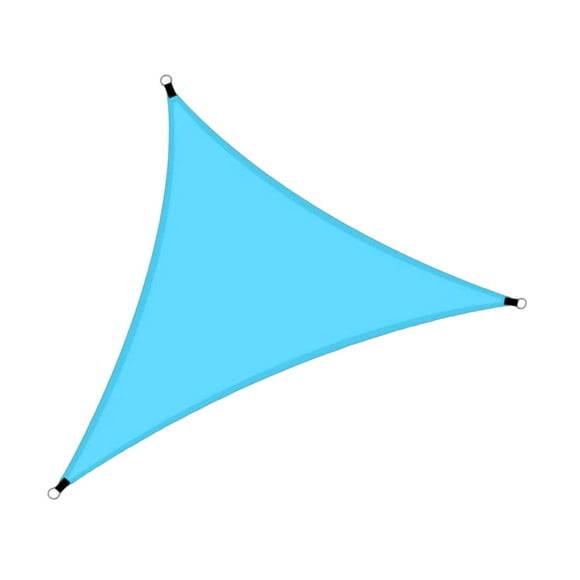 Toldo de vela para impermeable para parques, ocio al aire libre y césped. Azul