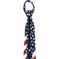 thumbnail image 4 of SURJDE Men's Boy's Zipper Tie Business Wedding Solid Checks Striped Designer Necktie, 4 of 7