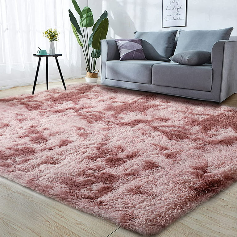 Bear Rock Limited Area Carpet Footcloth Floor Mat Plush Fluffy Living Room