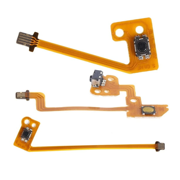 Cable flexible de cinta de botón apto para reemplazo de interruptor Nintend (ZL+ZR+L) JShteea El nuevo
