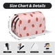 thumbnail image 5 of Disketp Hand Drawn Strawberry Estuche de Lápices de Doble Capa con Tapa Abatible y Cremallera, Organizador Escolar para Adolescentes y Adultos, 5 of 7