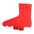 thumbnail image 3 of amagogo 2 Pcs Couvre-Chaussures de Cyclisme Protège-Surchaussures Polyvalent Extérieur Femmes Rouge P, 3 of 9