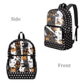 thumbnail image 2 of FKELYI Clear Backpack for Boys 17 Inch Schoolbag Cartoon Dog Polka Dot Print Lightweight Kids Backpacks Transprent Book Bag for Primary School Daypack Rucksack, 2 of 7
