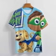 thumbnail image 4 of Super Why T-Shirt for Women Casual Printed Tee Stylish Soft Graphic Shirts Top Short-Sleeve Outfit 2XL, 4 of 8