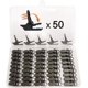 thumbnail image 1 of 50 piezas de clips de plástico para tienda de campaña, clip para lona, ​​clip para toldo, accesorios para actividades de camping con dosel, 1 of 5