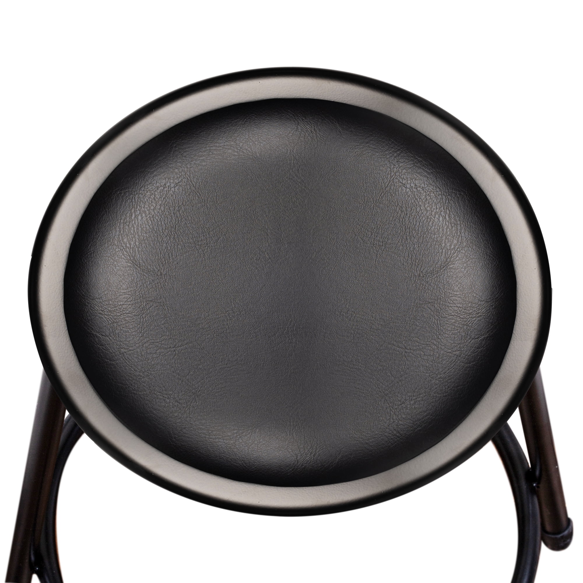 Otto 25"-33" Height Adjustable Stool, Black, Pack of 2