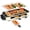 Off-white, variant on Electric Indoor Grill 1500W, 2 in 1 Smokeless Indoor Grills with Non-stick Removable Grill & Griddle Plate, Temperature Control, Portable Korean BBQ Grill with 3 Raclette Cheese Pans