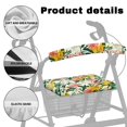 thumbnail image 5 of HELLHERO Reusable Seat & Backrest Covers & Rollator Walker Cover Stretchable Material Easy Install for Outdoor Park and Street Retro Lilies, 5 of 7