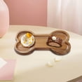 thumbnail image 7 of Dog Themed Party Serving Tray, Bone-Shaped Serving Tray For Food, Wooden Charcuterie Board, Candy Dish Bowl, Birthday Party Supplies, 7 of 7