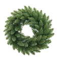 thumbnail image 2 of Sruoe 16In Christmas Wreath Lush Norfolk Pine Christmas Garland Wreath, Thickened Anti‑Fade Artificial Green Garland for Covered Porch Indoor Outdoor Xmas Decorations, 2 of 9