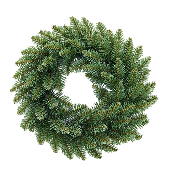 Artificial Christmas Wreath, Realistic Pine Decoration for Holiday Decor, Festive Indoor, Outdoor Use for Doors, Windows, Living Rooms, and More