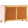 thumbnail image 3 of vidaXL Sideboard Light Pink 110x35x70 cm Solid Mango Wood, 3 of 5