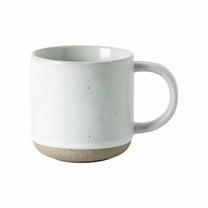 ACDANC Morandi Color Ceramic Espresso Cups,Porcelain Coffee Mugs Demitasse Cups,Modern Style Espresso Cups,Microwave Dishwasher Safe Suit for Espresso Machine-White