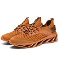thumbnail image 2 of Gvdentm Mens Wide Sneakers Work Shoes for Men Mens Running Sneakers Mesh Men Sport Fitness Gym Jogging Shoes for Men Brown,10.5, 2 of 9