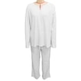 thumbnail image 3 of Conjunto de pijama de manga larga para mujer, pijama de dos piezas para mujer, top de manga larga, pantalones, ropa de dormir, conjunto de pijama de manga larg, 3 of 3