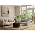 thumbnail image 4 of Krissa 30" Round Mango Wood Coffee Table - Chestnut, 4 of 4