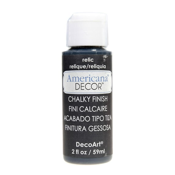 Americana Decor Chalky Finish Paint relic, 2 oz. (pack of 6)