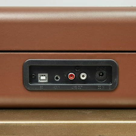 Crosley - Executive Hi-Res Bluetooth Portable Turntable - Brown