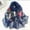 Navy2, variant on Weikingp Clearance! Silk Scarf, Scarfs for Women Lightweight Print Floral Pattern Scarf Shawl Fashion Scarves Shawls And Wraps for Spring, Grey