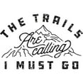 thumbnail image 2 of CafePress - The Trails Are Calling I Must Go - 11 oz Ceramic Mug - Novelty Coffee Tea Cup, 2 of 4