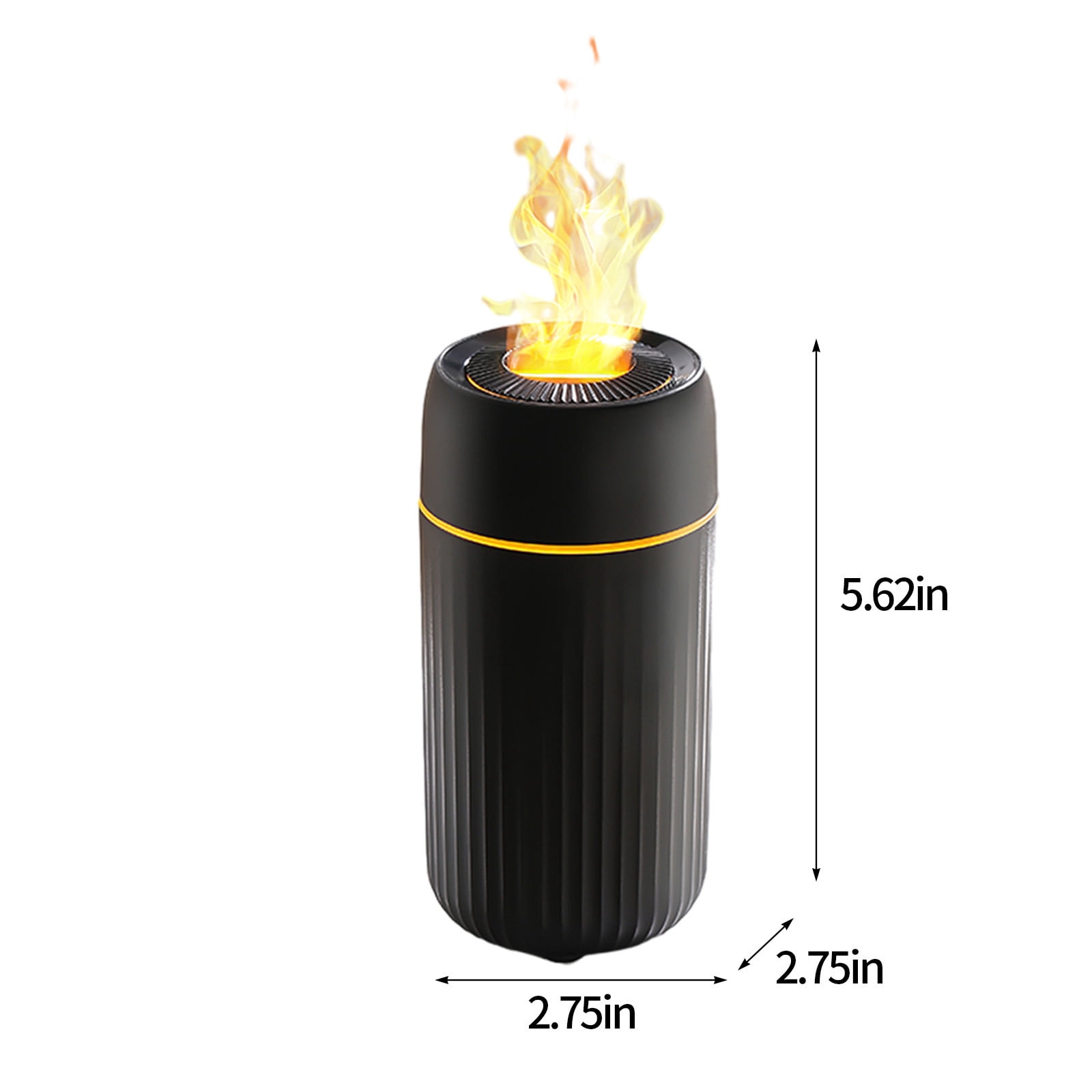 YZEGDCH Ultrasonic Humidifier for Home,Aromatherapy Colorful Humidifier (Black),Small Quiet Air Portable Humidifiers