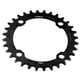 thumbnail image 4 of Piezas de reparación de plato de manivela simple de acero para bicicleta de montaña BCD 104 de 32/34/36/38T (negro de 32T), 4 of 15