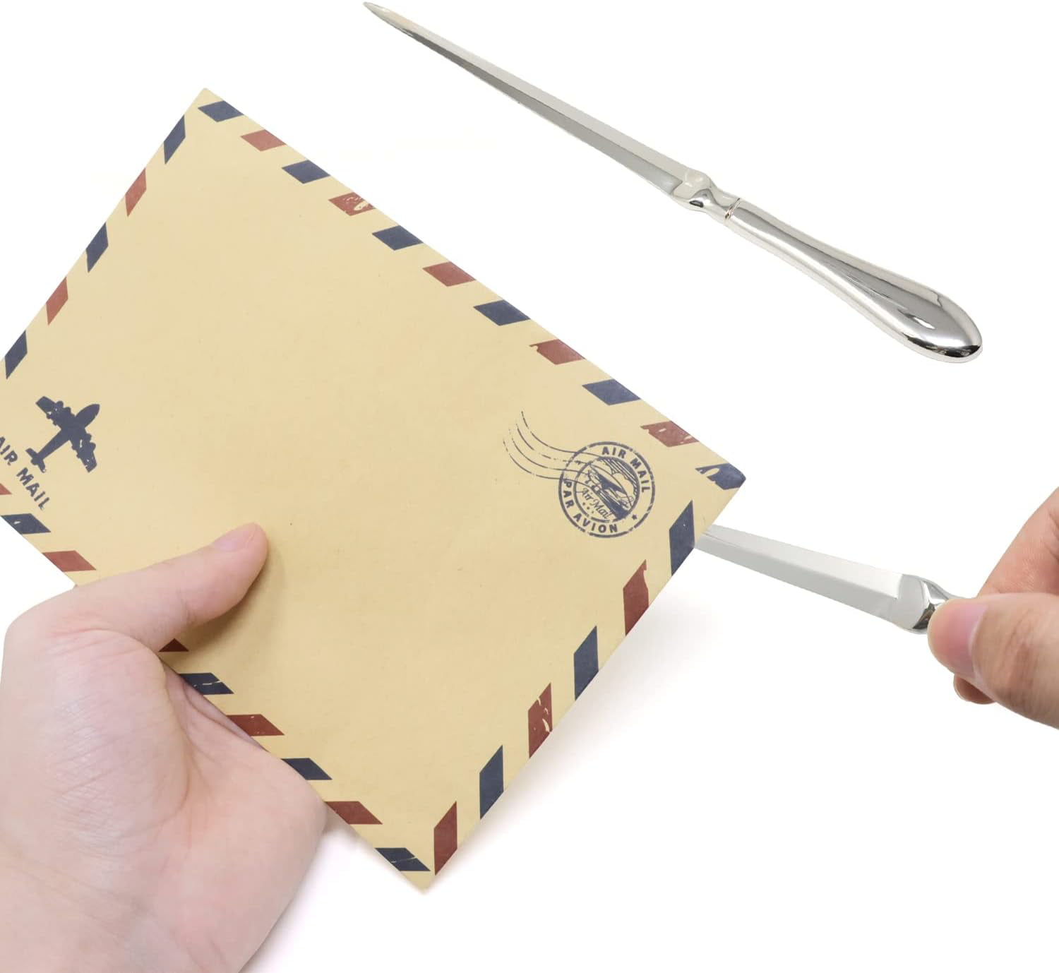Envelope Opener with Custom Logo - Custom logo envelope shaped paper knife, Keychain & Enamel Pins Promotional Products Manufacturer