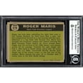 thumbnail image 2 of Roger Maris Autographed 1961 Topps Card #576 New York Yankees All-Star Beckett BAS #13608661, 2 of 2