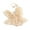 Beige, variant on Infant Baby Girls Romper Dress Fly Sleeve Square-Neck Floral Embroidery Tulle Jumpsuit with Bow Headband