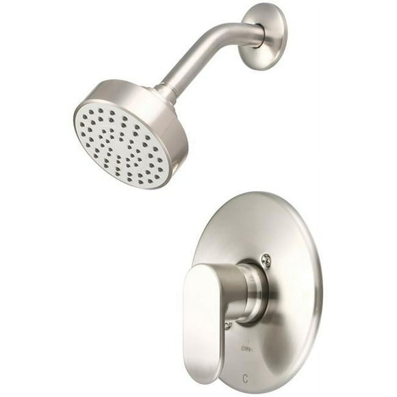 Olympia T-2332-BN Single Handle Shower Trim Set, PVD Brushed Nickel