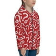 thumbnail image 5 of Kdxio Question Marks1 Pattern Kids Boys Girls Zip Up Hoodie 3D Printed Hooded Sweatshirt Hoody Coat with Pocket 7-12 Y-Medium, 5 of 6
