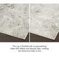 thumbnail image 4 of Nourison Glam Modern Grey Multicolor 7'10" x 9'10" Area Rug (8x10), 4 of 9