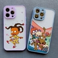 thumbnail image 5 of Cartoon Funny R-Rugrats Phone Case For iPhone 15 11 12 13 Pro Max X XR XS 7 8 SE 14Plus PC TPU Colourful Cute Covers, 5 of 5