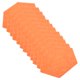 thumbnail image 5 of Juego De Espuma De Aislamiento Acústico, Panel De Absorción De Sonido Hexagonal De 12 Piezas Instalación Fácil Para El Hogar ANGGREK Naranja amarillo, 5 of 8