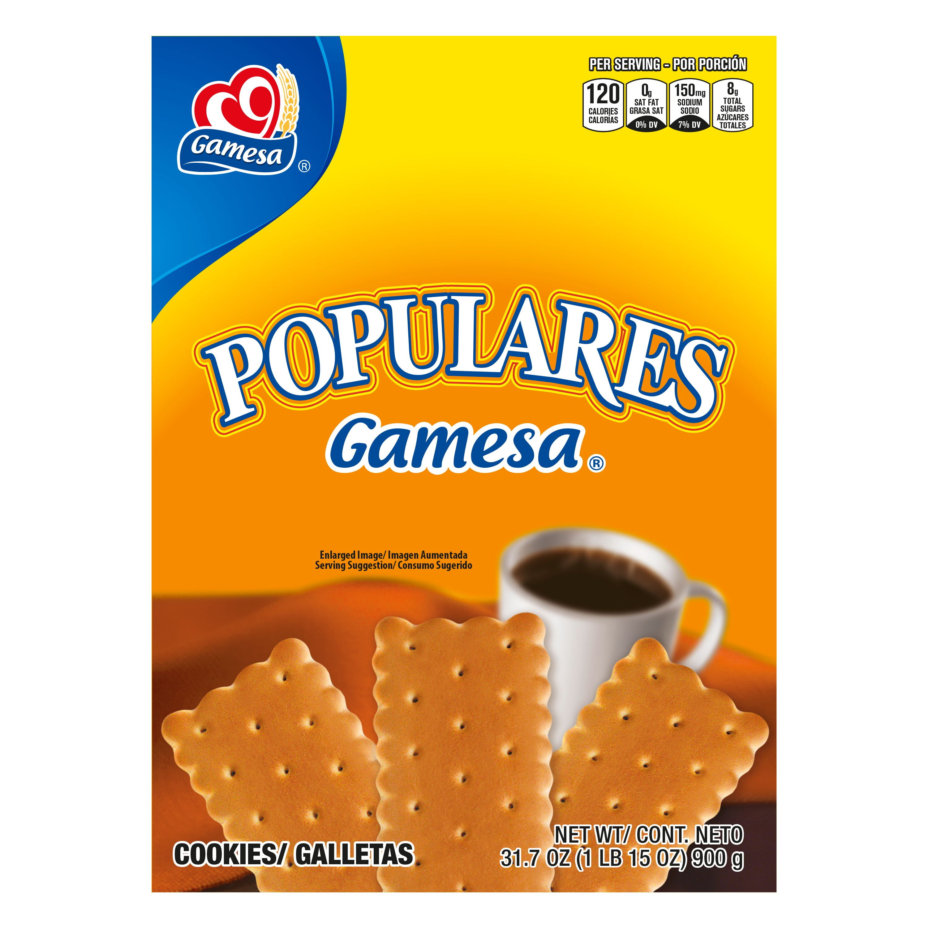Gamesa Populares Cookies, 31.7 oz, 1 Count Box