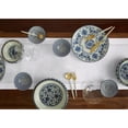 thumbnail image 4 of Solino Home Linen White Table Runner 108 Inches Long - 100% Pure Linen Double Hemstitch 14 x 108 Inch Table Runner for Dining, Mothers Day, Spring, Easter, 4 of 4