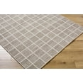 thumbnail image 2 of Hauteloom Anicet Modern Hand Woven Wool Blend Soft Checkered Area Rug - Machine Washable Contemporary Square Tiles Carpet for Living Room, Bedroom, Dining Room - Beige, Tan, Cream - 2' x 3', 2 of 6