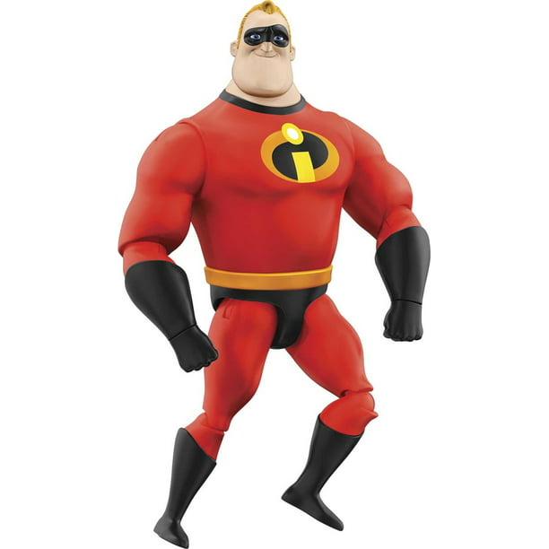 Disney Pixar The Incredibles Mr. Incredible Figure with 12-Points of  Articulation 