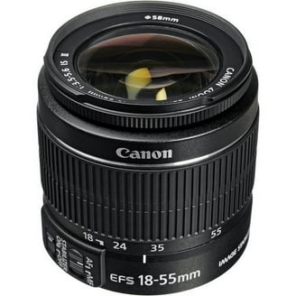 Canon EF-S 18-135mm Zoom Lens with f/3.5-5.6 USM, Image Stabilizer
