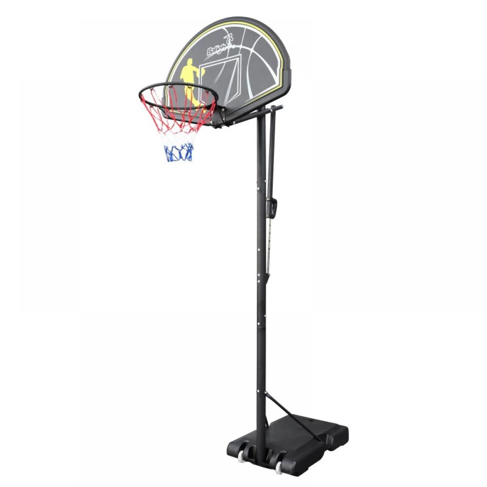 Basketball Hoop 10FT Outdoor Backboard Portable Adjustable Height Youth Adults 