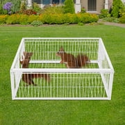 Pigeon Trap with Escape-Proof Design, Iron Bird Trap with One-Way Entry and Skyligh, 4 Doors 0.79 Spacing for 15 Pigeon, 23.62'' x 15.75'' x 10.24''