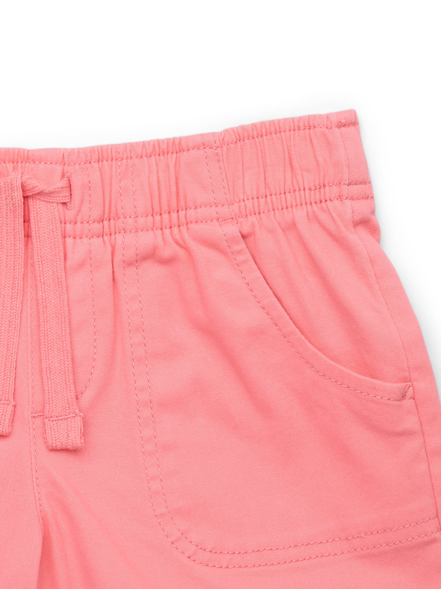 Wonder Nation Girls Pull-On Shorts, Sizes 4/5-18 & Plus