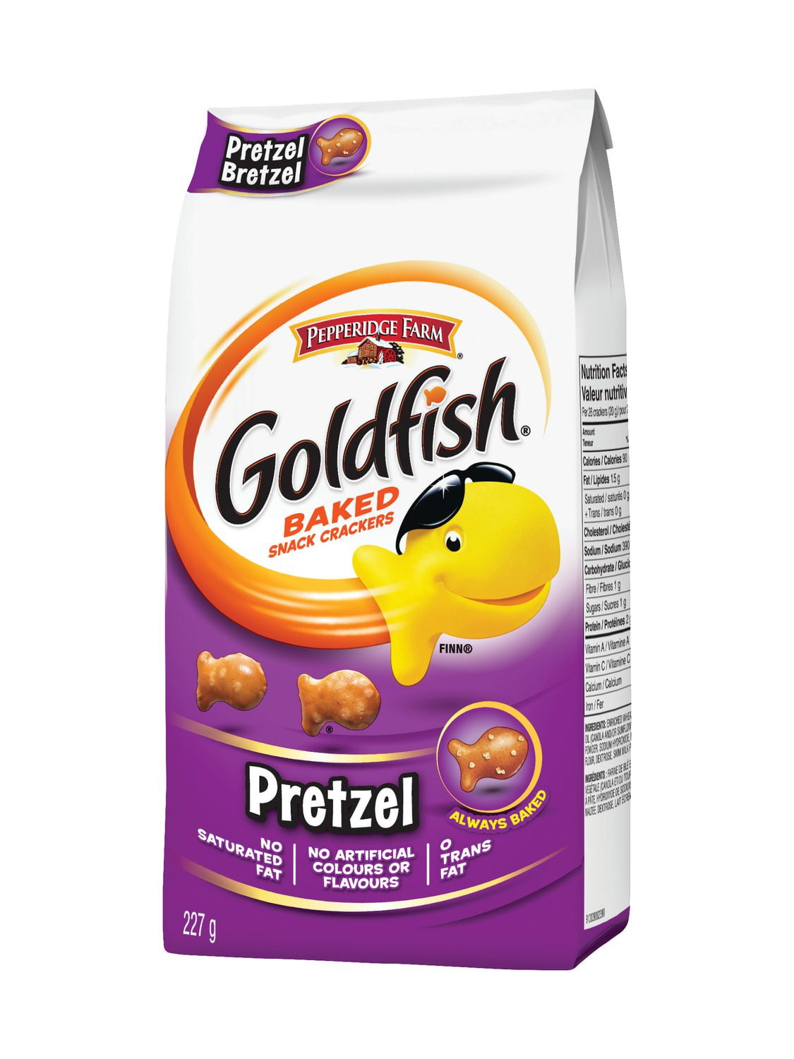 Goldfish Pretzels Crackers, 227g Bag